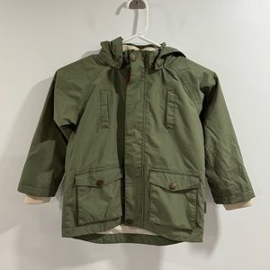Mini A Ture Green Kids Jacket